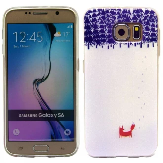 SAMSUNG GALAXY S6 ultra tynd bag cover med mønster, 21