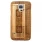 SAMSUNG GALAXY S5 bambus bag cover med laser graveret mønster Mobiltelefon tilbehør