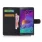 SAMSUNG GALAXY NOTE 4 læder pung cover med krokodille mønster Mobiltelefon tilbehør