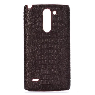 LG G3 STYLUS ægte læder bag cover