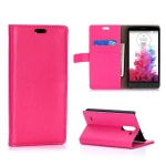 LG G3 STYLUS læder pung cover rosa