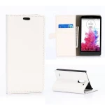 LG G3 STYLUS læder pung cover hvid