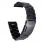 LG G WATCH R urrem i rustfri stål sort Smartwatch tilbehør