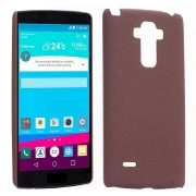 LG G4 PRO / NOTE 4 Matte Hard Case bag cover brun Mobiltelefon tilbehør
