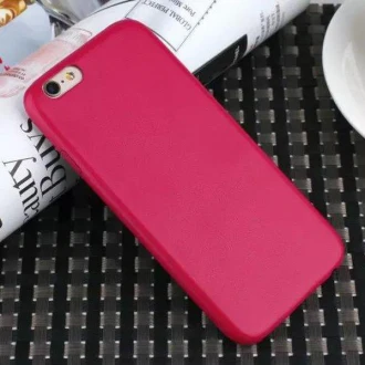 IPHONE 6 / 6S bag cover i klassisk look rød