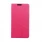 HUAWEI ASCEND P8 læder cover med kort holder, rosa Mobiltelefon tilbehør