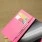 HUAWEI ASCEND P7 læder cover med kort holder rosa Mobiltelefon tilbehør