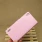 HUAWEI ASCEND P7 pink læder cover med kort holder Mobiltelefon tilbehør