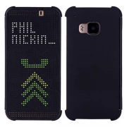HTC ONE M9 dot view cover, sort Mobiltelefon tilbehør