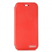 HTC ONE M8 Karzea læder cover, rød