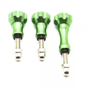 Aluminiums fingerskrue sæt til GoPro grøn Action kamera