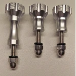 Aluminiums fingerskrue sæt til GoPro sølv