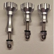 Aluminiums fingerskrue sæt til GoPro sølv Action kamera