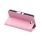 SONY XPERIA E4 læder cover med kort lomme, pink Mobiltelefon tilbehør