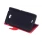 SONY XPERIA E4 læder cover med kort lomme, rød Mobiltelefon tilbehør