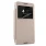 SONY XPERIA E4 Nillkin sparkle view læder cover, guld Mobiltelefon tilbehør