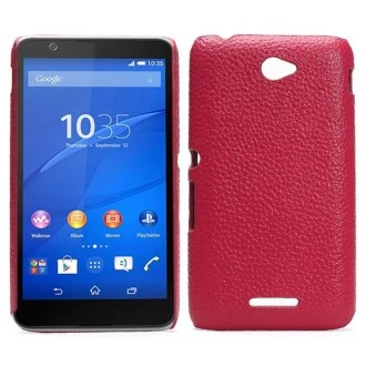 SONY XPERIA E4 læder bag cover