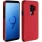 Samsung S9+ rød Forcell wallet case Mobil tilbehør
