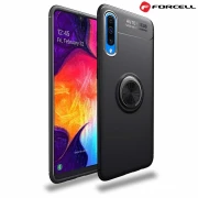 Forcell ring case Samsung A70 sort Mobil tilbehør