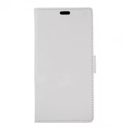 Klassisk læder cover Motorola Moto G6 hvid mobile tilbehør 