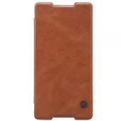 SONY XPERIA Z3+ læder cover i business stil, brun