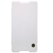 SONY XPERIA Z3+ læder cover i business stil, hvid