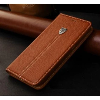 SONY XPERIA Z5 læder cover med kort lomme, brun
