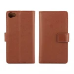 SONY XPERIA Z5 COMPACT læder cover med kort lommer, brun