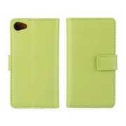 SONY XPERIA Z5 COMPACT læder cover med kort lommer, grøn Mobiltelefon tilbehør