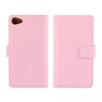 SONY XPERIA Z5 COMPACT læder cover med kort lommer, pink