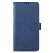 Hand Made flip cover iPhone 14 Blå Mobil tilbehør