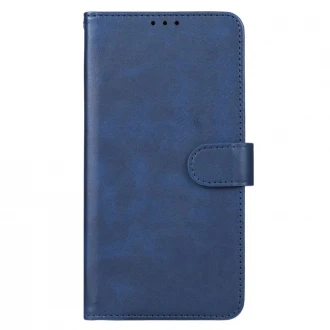 Hand Made flip cover til iPhone 14 Blå