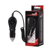 Tel1 Biloplader med Micro-USB Kabel Sort Bil tilbehør