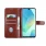 brun cover Etui til Samsung Galaxy A16 5G med lommer Mobiltelefon tilbehør
