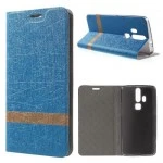 ZTE AXON ELITE læder cover, blå