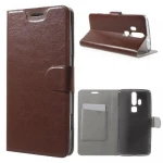 ZTE AXON ELITE læder cover med kort lomme, brun