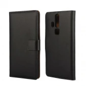 ZTE AXON ELITE læder cover sort