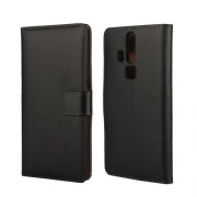 ZTE AXON ELITE læder cover sort Mobiltelefon tilbehør