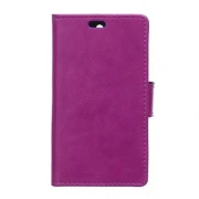 ZTE BLADE S6 læder cover med kort lommer, lilla Mobiltelefon tilbehør