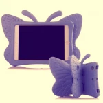 IPAD MINI 1 2 3 børnecover sommerfugl lilla