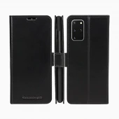 Premium læder etui Samsung S20 Plus sort