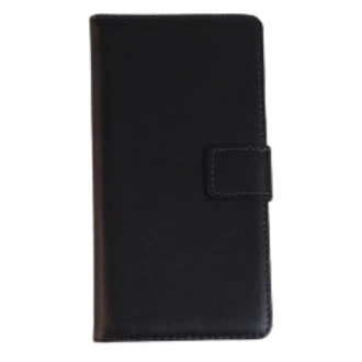 Til LG K8 2022 flip cover ægte læder