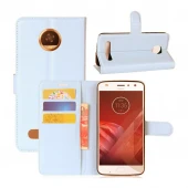 Moto Z2 Play flip cover med lommer HVid 