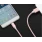 Lightning stof kabel 1,8 meter pink Universal tilbehør
