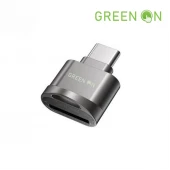 GREEN ON Kortlæser Lightning til MicroSD adabter  GR41