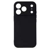 Matt bagcover sort iPhone 17 Pro 